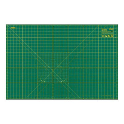 Olfa Rm-Mg-01 Cutting Mat, Green, L.N. 36'', W.N. 24''