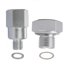 Ls Swap Oil Pressure Sensor Adapter M16 1.5 To 18nptcoolant Temperature Sensor Ls Swap Oil Pressure Sensor Adapter M16 1.5 To 18nptcoolant Temperature Sensor
