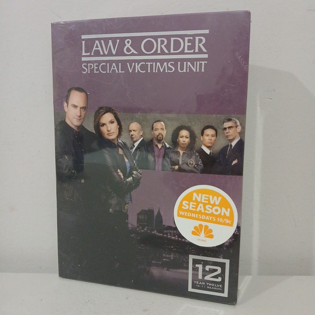 Law Order: Special Victims Unit: Year Twelve Dvd Seasons 11 12