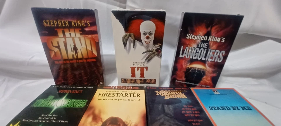 Stephen King Horror VHS 4 Sealed! IT, The Stand, Langoliers, The Shinning - Image 4 of 4