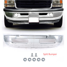 Chrome Steel Front Bumper For 1994-2001 Dodge Ram 1500 1994-2002 Ram 2500 3500