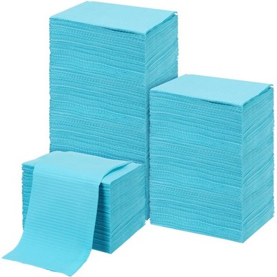 Threlaco 100pcs Disposable Changing Liner 2-ply 17.72 x 13.39 in(L x W), Blue 