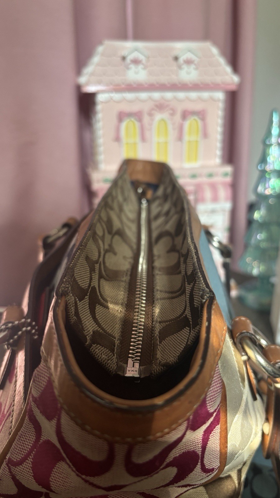 Coach Patchwork Multicolor Tote Wallet Set Logo L… - image 2