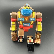 LJN 1986 Bionic Six Diecast Metal F.L.U.F.F.I. Fluffi Robot 4.5" Figure BROKEN!!