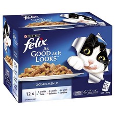 Felix Agail Gij Ocean Menu, 12 Pack - 85g