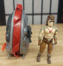 Vintage 1987 GI Joe ARAH Buzz Boar Vehicle & Raptor Action Figure v1 G.I. Joe