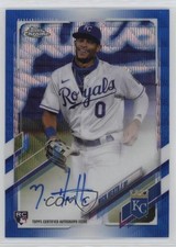 2021 Topps Chrome Rookie Blue Wave Refractor 52/150 Nick Heath #RA-NH Auto 05l9