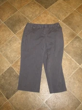 Women's Capri's apostrophe' Petite 2P Blue w/thin stripe (70A)