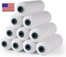 Foam Paint Roller Covers, Paint Roller 4 Inch, 10 Pack, Small Paint Roller, Mini