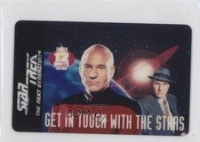 1996 Tec Card Future Call Star Trek Phone Cards Jean-Luc Picard Captain 1j8
