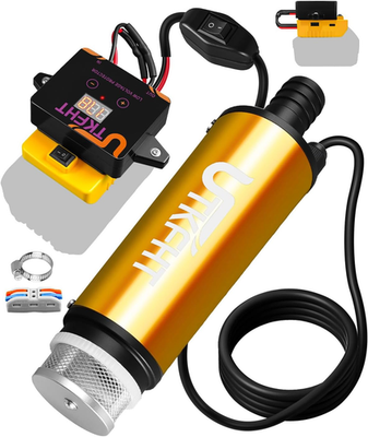 #ad Mini Water Pump Compatible with Dewalt 20V Battery 500GPH Draw Water Pump with $40.47