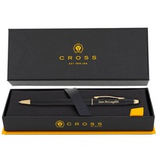 Cross Classic Century Ballpoint Pen - Black with Gold Trim
