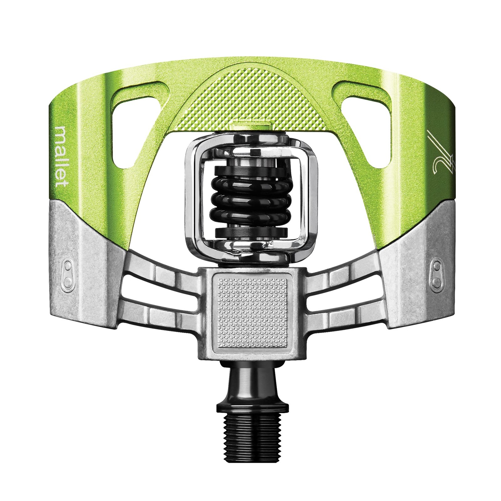 CRANKBROTHERS Pedali Mallet 2 Black/green