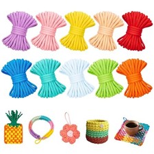 Bafeil 1000 PCS Loom Refill Loops for 7-10 Inch Weaving Looms 10 color