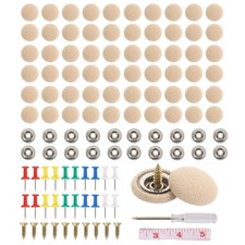 60PCS Car Roof Headliner Repair Kit, Auto Roof Snap Rivets Retainer for Interio2