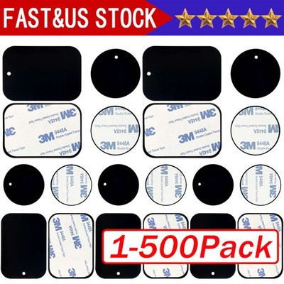 Metal Plates Adhesive Sticker Replace For Magnetic Car Mount Phone Holder Lot