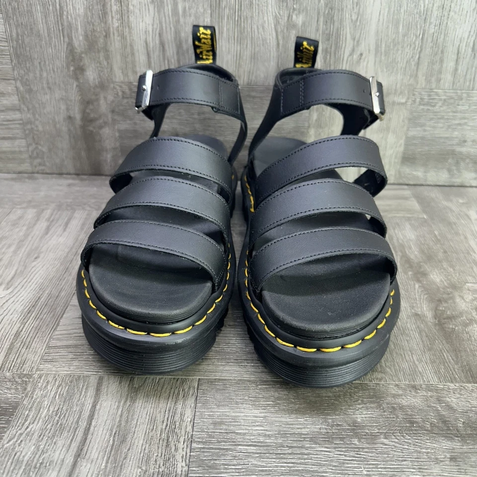 Sandalias de plataforma Dr. Marten's Blaire para mujer talla 8 negras Foto 4 de 4