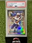 2024 Topps Chrome Drake Maye Rookie RC #203 Silver Refractor PSA 9 Patriots