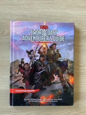 Sword Coast Adventurer's Guide Dungeons & Dragons D&D 5e DND fast wie neu 