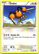 Doduo XY 98/146 Common Pokemon Near Mint Pokemon Card
