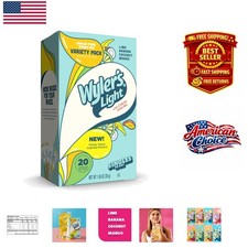 Wyler's Light Singles To Go Powder Pack - 20 Count, Sugar-Free Water Mix Variety