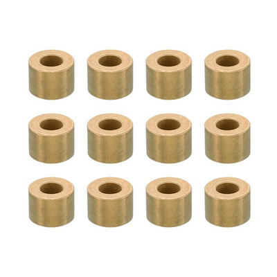 #ad 12 Pcs M6 Brass Spacers Metal Spacer Brass 6mm ID x 12mm OD x 8mm L $27.23