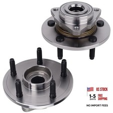 515072 2-Pack Front Wheel Bearing and Hub Assembly Compatible with Dodge