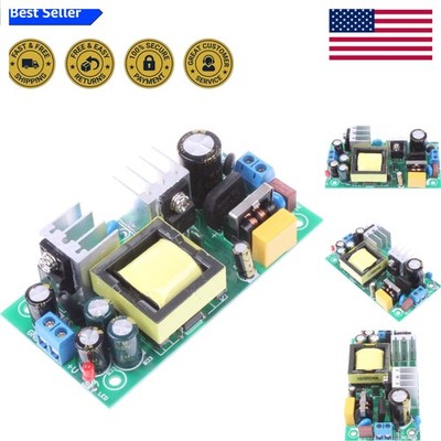 AC to DC 5V 3A Power Module - Safety Certified with Short Circuit Protection