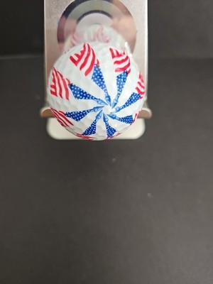 LOGO GOLF BALL MULTI USA FLAG LOGO RED WHITE BLUE