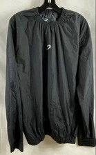 Boxraw Men's Black Sauna Suit Pullover Athletic Training Jacket Sz 2XL NWT