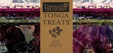 Timeless Treasures Tonga Treats - CHATEAU Purple - 42 10" Batik Fabric Squares