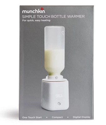 Munchkin Simple Touch Bottle Warmer with Digital Temperature Display