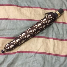 Christian Dior Logo Gram Folding Umbrella Authentic Rare Brand Accessory