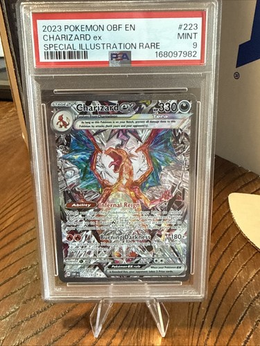 Charizard ex graded PSA 9 for sale on eBay