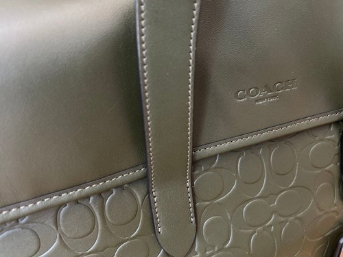Coach Businesstasche olivgrün (khaki) Leder - Bild 2 von 14