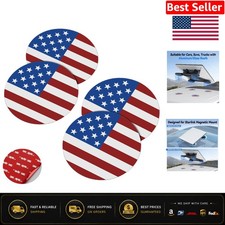 4PCS Magnetic Mount Plates for Starlink Mini/Gen 3 - American Flag Design