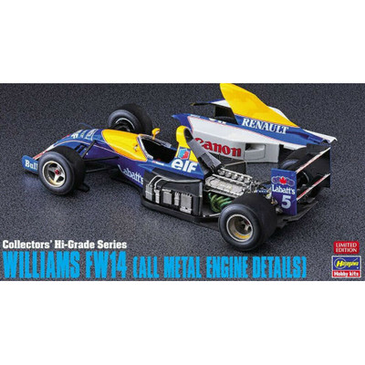 WILLIAMS FW14 ALL METAL ENGINE DETAILS KIT 1:24 Hasegawa Kit Auto -D- Neues Mode