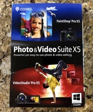 Corel Photo  Video Suite X5 PC - PaintShop Pro X5 - VideoStudio Pro X5