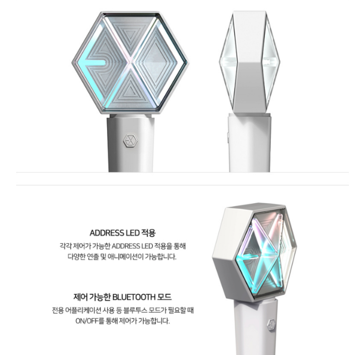 EXO official fan light stick ver.3 address led bluetooth brand new