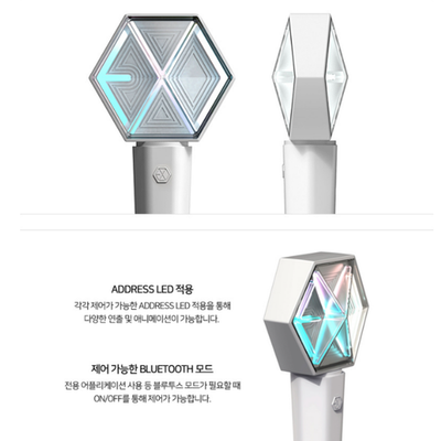 EXO official fan light stick ver.3 address led bluetooth brand new
