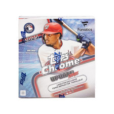 2025 Topps Chrome Update Series (Fanatics Exclusive) Baseball Mega Box