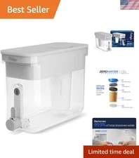 Water Filter Dispenser 33 Cup 5-Stage Advanced Filtration Reduce Lead PFAS Me...