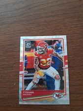 2020 Donruss Optic Tyrann Mathieu Silver Wave # 136/199 Kansas City Chiefs No. 4