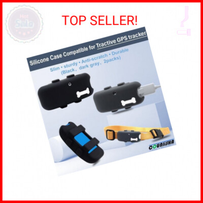 2 Pack Silicone Holder Compatible for Tractive GPS Pet Tracker