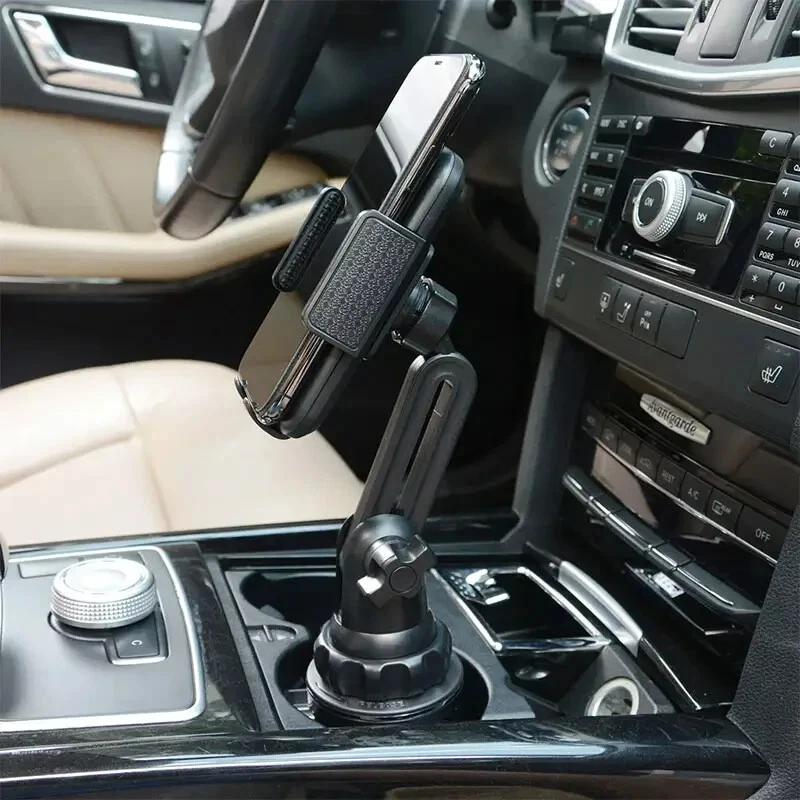 Universal 360° Adjustable Car Mount Cup Stand Cradle Holder For Cell Phone USA - Image 3 of 4