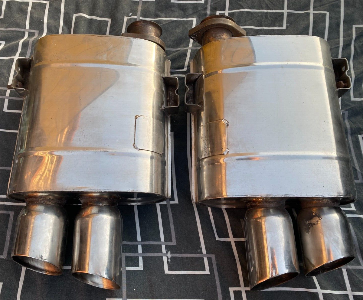 Tubi Style フェラーリ575、550用マフラー Ferrari 550 575 Maranello TUBI STYLE Exhaust Endschalldämpfer