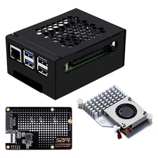 Metal Case with N07 PCIe M.2 M-Key NVMe SSD PCIe Peripheral Bottom Board for ...