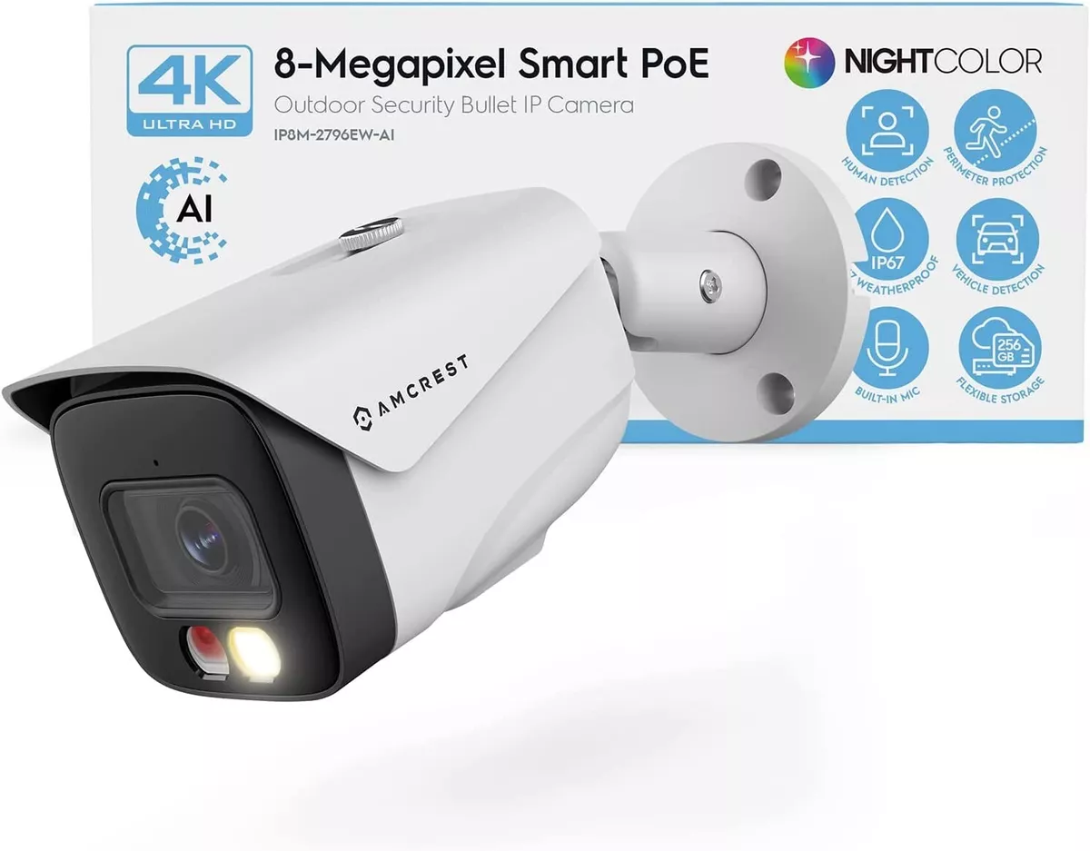 Amcrest 4k best sale security camera system