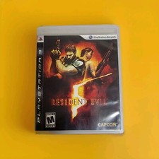 Resident Evil 5 Sony Playstation 3 With Manual :Tested/Working : Funcionando PS3