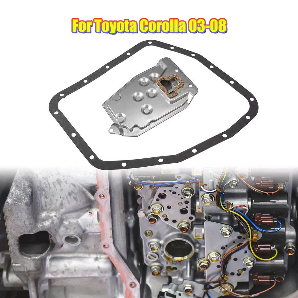 Pack of 1 Transmission Filter Oil Pan Gasket Kit Fit Toyota Corolla 2003-2008 US - Image 2 of 4